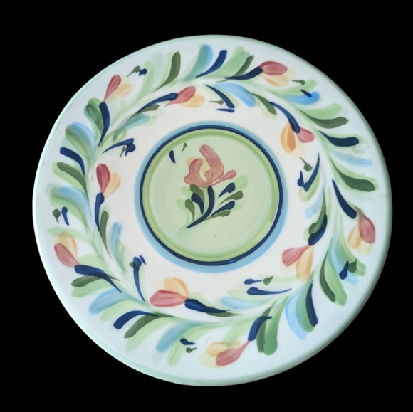 Gail Pittman pottery trivet Provence - Picture 1 of 4